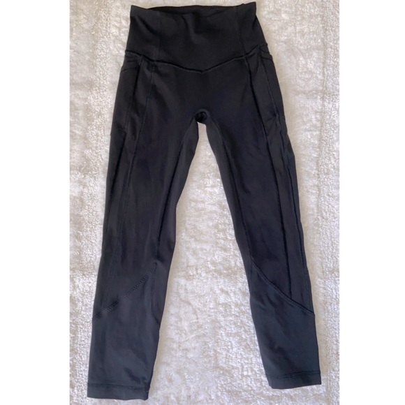 ❌SOLD❌lululemon athletica All The Right Places Crop II 23" Black - Picture 6 of 16